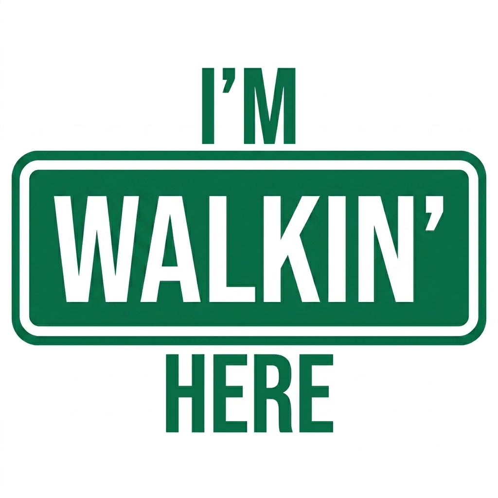 I'm Walkin' Here! app icon